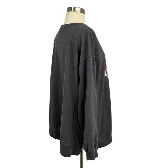 Wildfox Size M Easy Does It Sweatshirt Rainbow Grey Long Sleeve Comfort Women's - Picture 8 of 10